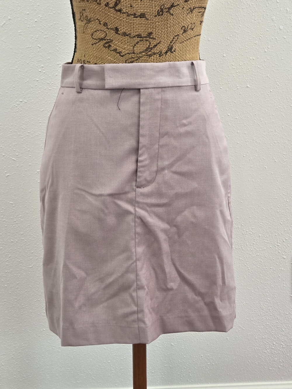 Ann Taylor Dusty Lilac Pencil Skirt